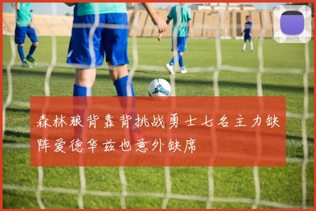 森林狼背靠背挑战勇士七名主力缺阵爱德华兹也意外缺席